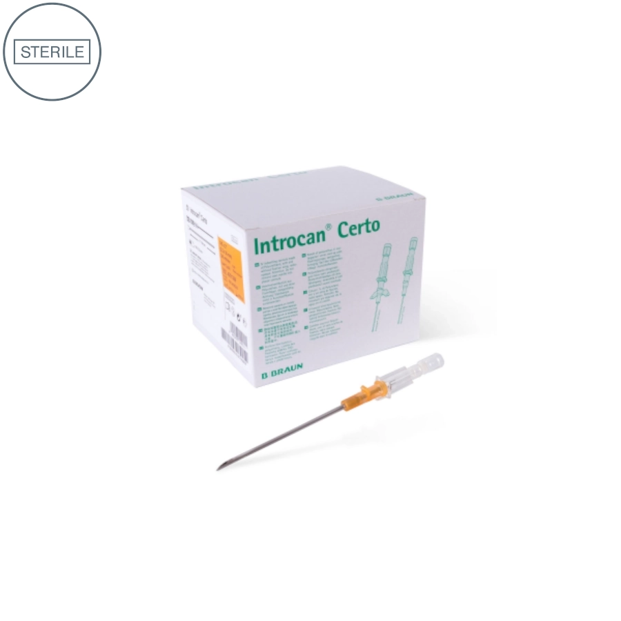 Catheter Piercing – Braun Introcan Certo – Boîte de 50 catheters pour le piercing